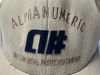 Vintage Applique Flex Cap - Tan