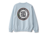Roots Dot Crew Fleece - Washed Baby Blue