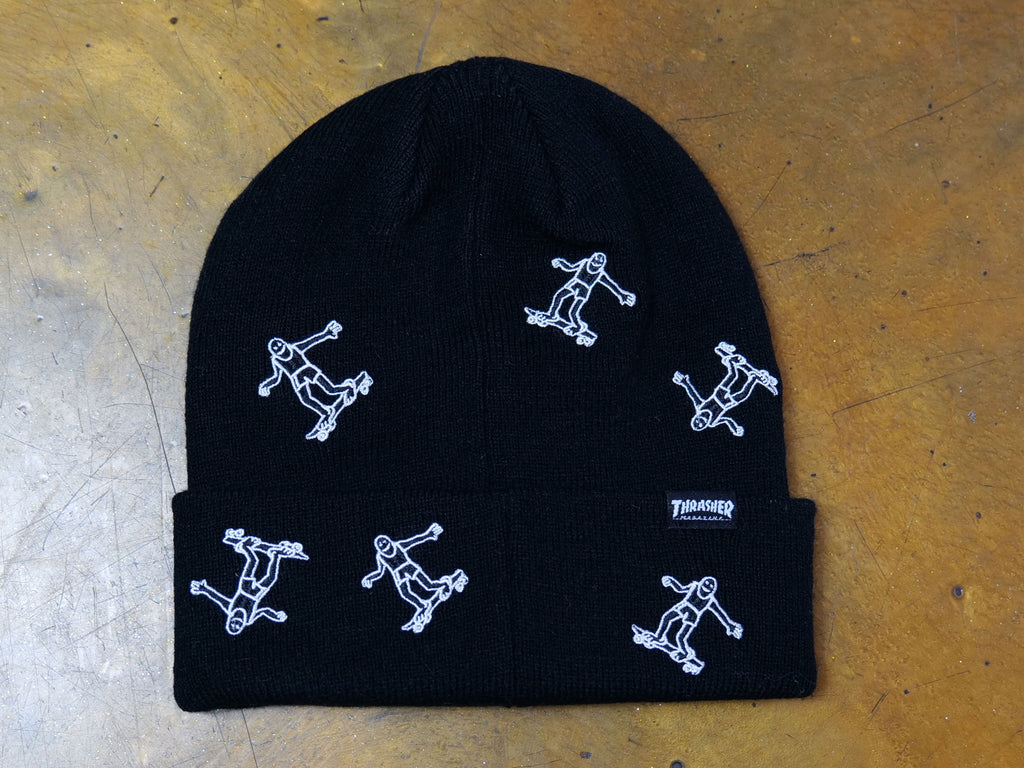 Thrasher Gonz Pattern Beanie - Black