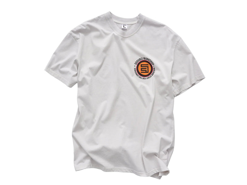 Workshop Dot T-Shirt - Pigment Silver