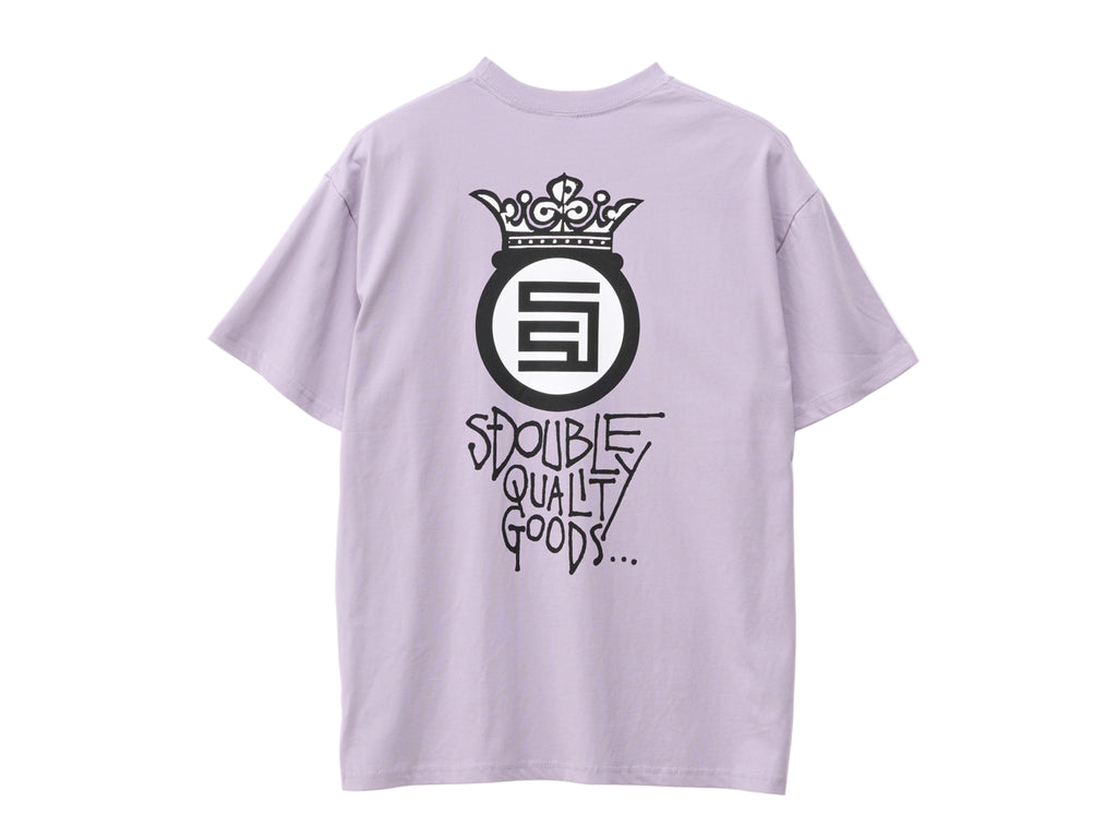 Crown Dot T-Shirt - Dusty Grape