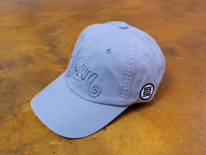 Shawn Script Strapback Cap - Steel