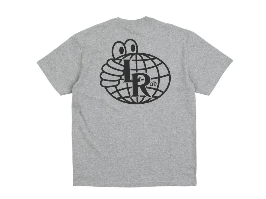 AB Atlas Monogram T-Shirt - Grey Melange / Black