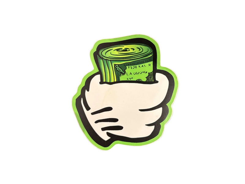 Cash Grab Sticker- Large