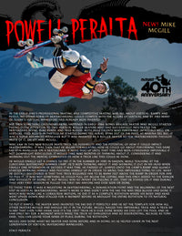 Mike McGill McTwist 40th Anniversary Deck Red / Gold Foil - 10"