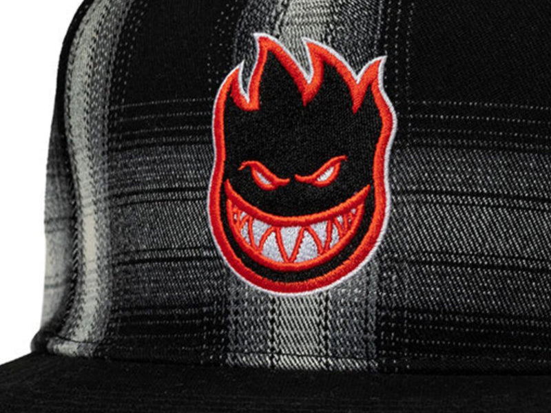 Bighead Fill Plaid Cap - Black / Red