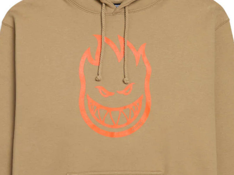 Bighead Hooded Fleece - Sand / Orange