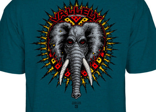 Vallely Elephant T-Shirt - Midnight Teal