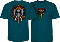 Vallely Elephant T-Shirt - Midnight Teal