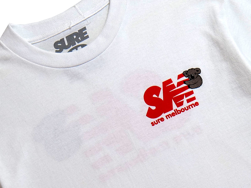 Clippy T-Shirt - White / Red