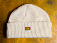 Clippy Cable Beanie - Ecru