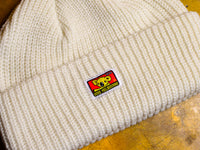 Clippy Cable Beanie - Ecru