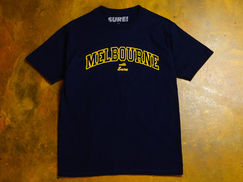 Letterman T-Shirt - Navy