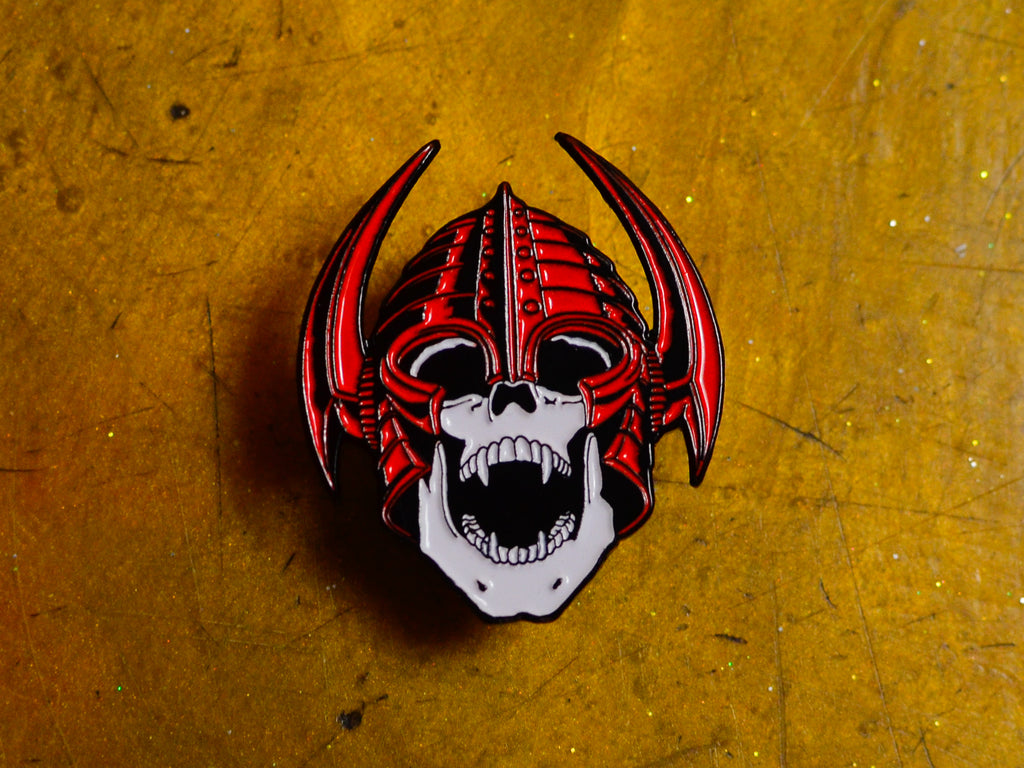 Per Welinder Viking Skull Pin