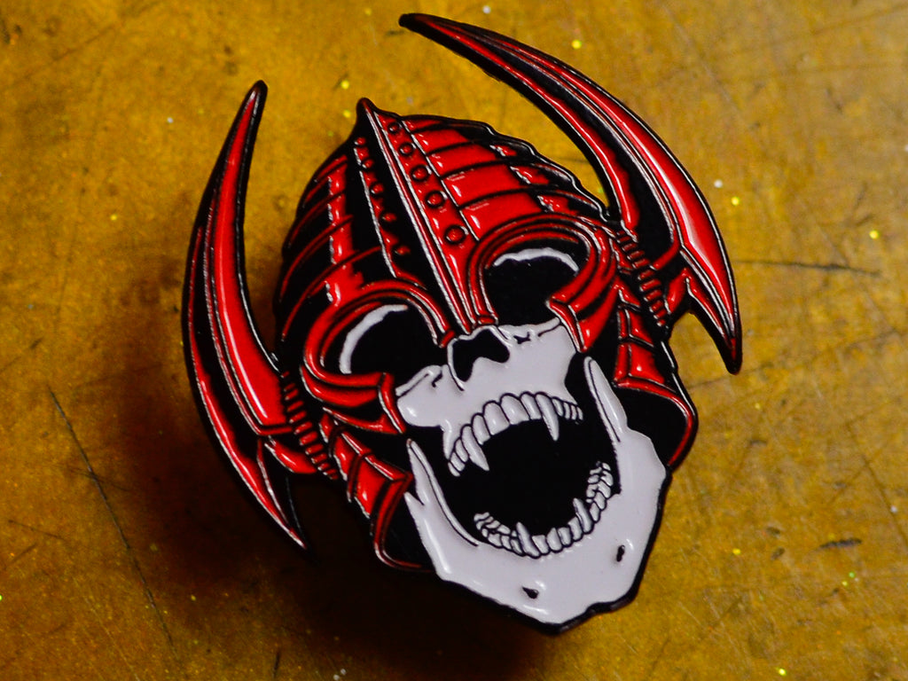 Per Welinder Viking Skull Pin