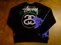 Strike Fleece Crew - Pigment Black