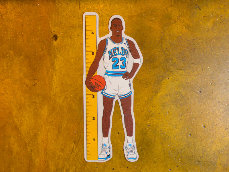 Standee Sticker - White / Carolina