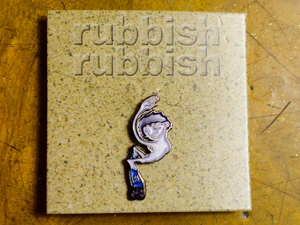 Ron Allen Pin - White