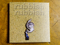 Ron Allen Pin - White