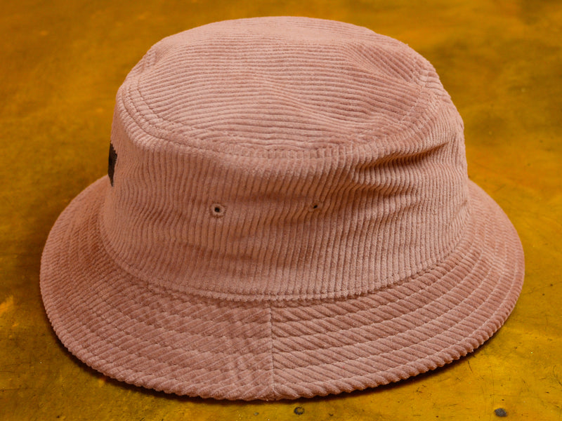 Little Lonsdale St. Cord Bucket Hat - Hazy Pink
