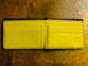 Hitchens Wallet LTD - Black / Yellow