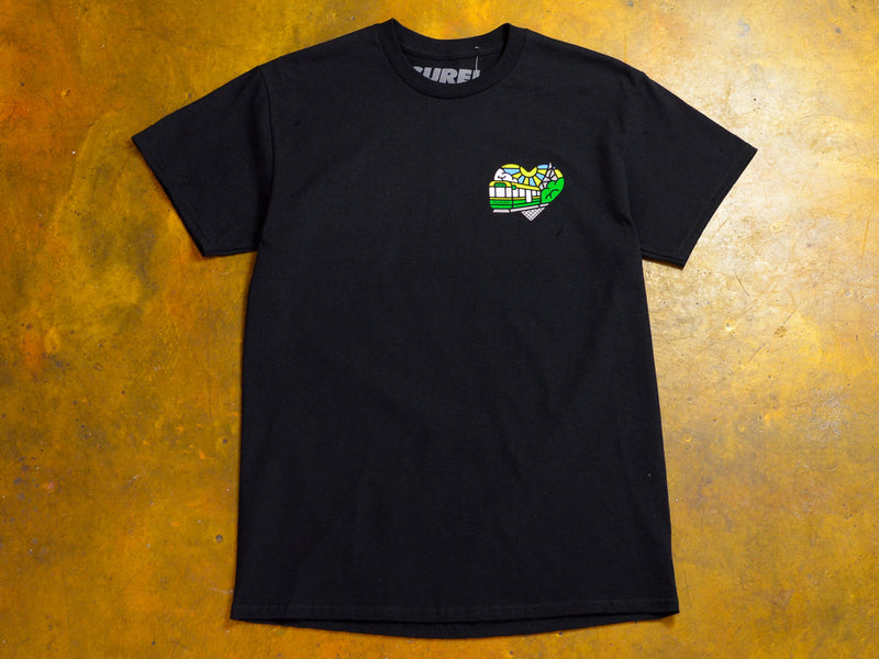 Heartbeat T-Shirt - Black