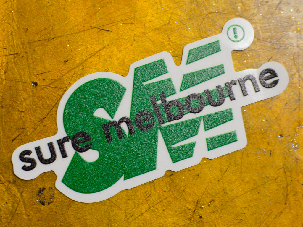 Small Droor SM Sticker - Green