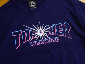 Thrasher x Alien Workshop Nova T-Shirt - Navy