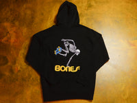 Skate Skeleton Hoody - Black