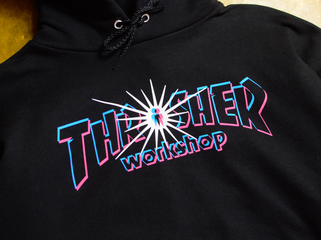 Thrasher x Alien Workshop Nova Hooded Fleece - Black