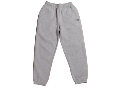 Crew Embroidered Relaxed Track Pant - Grey Marle