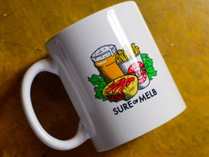 Sure of the Melb Ceramic Mug - White