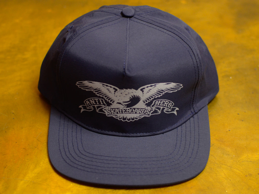 Basic Eagle Adjustable Cap - Navy / Grey