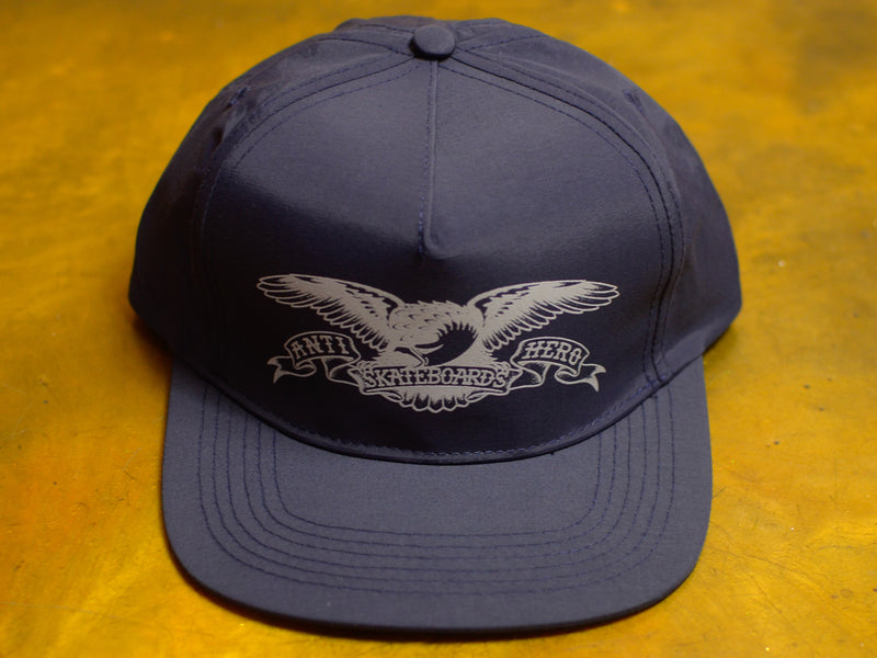 Basic Eagle Adjustable Cap - Navy / Grey