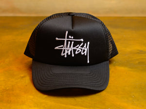 Big Basic Trucker Cap - Black