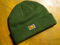 Clippy Cable Beanie - Army