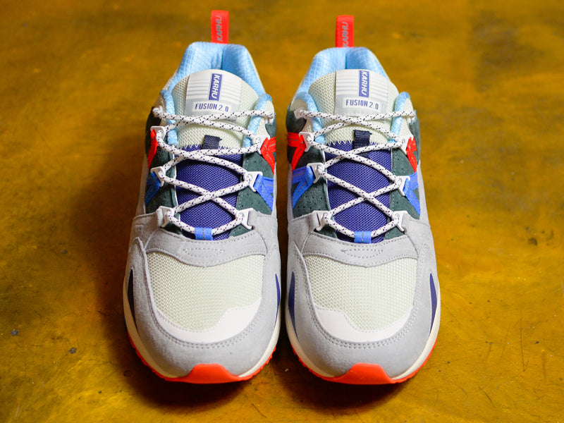 Fusion 2.0 - Dawn Blue / Scarlet Ibis