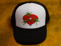 Ants Trucker Cap - Black / White