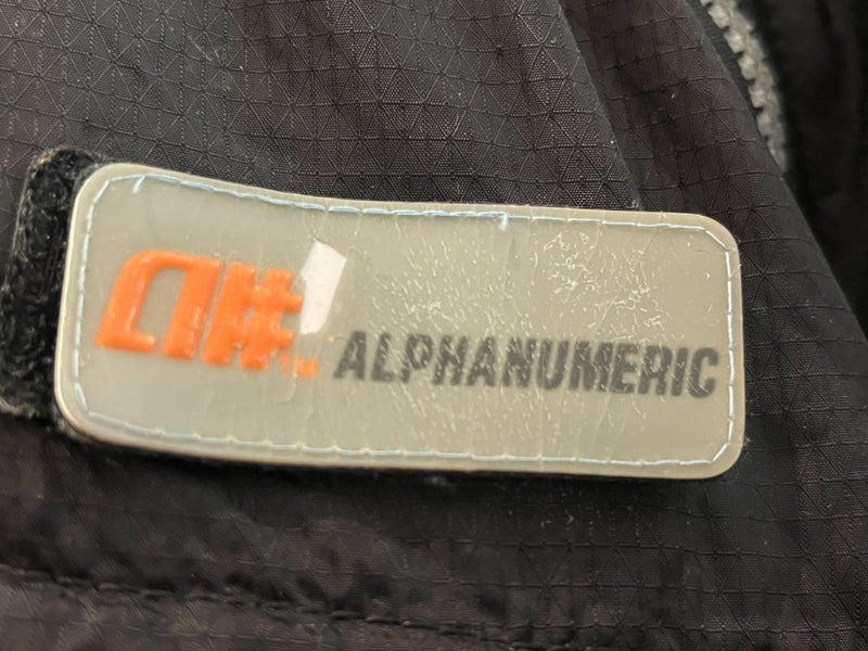 Vintage Women's Side Zip Polar Fleece Lined Spray Jacket - Black