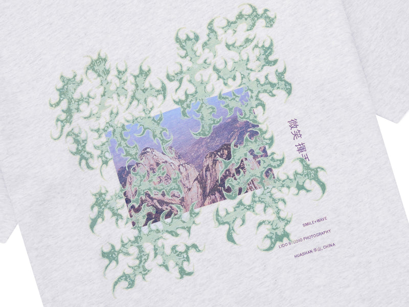 Jade Huashan T-Shirt - Ash