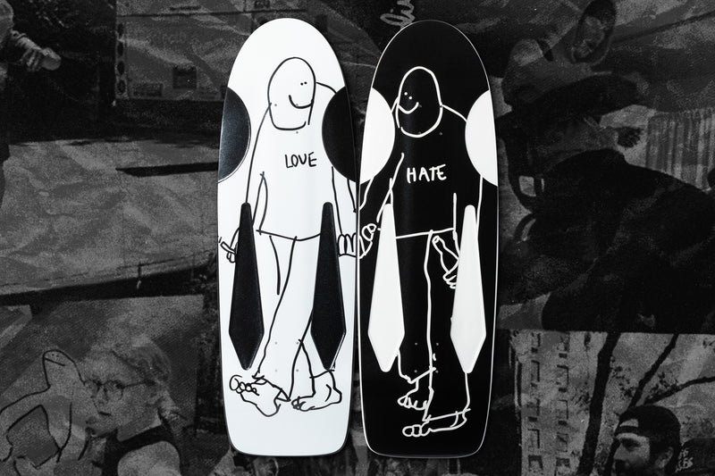 SSD25 Mark Gonzales Hate Beamer Deck - 10.75"