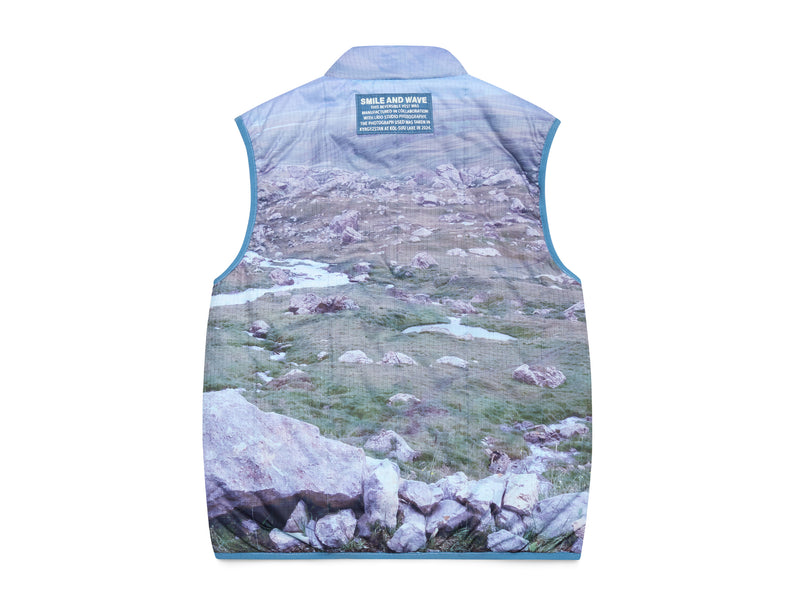 Kol-Suu Lake Reversible Vest - Blue