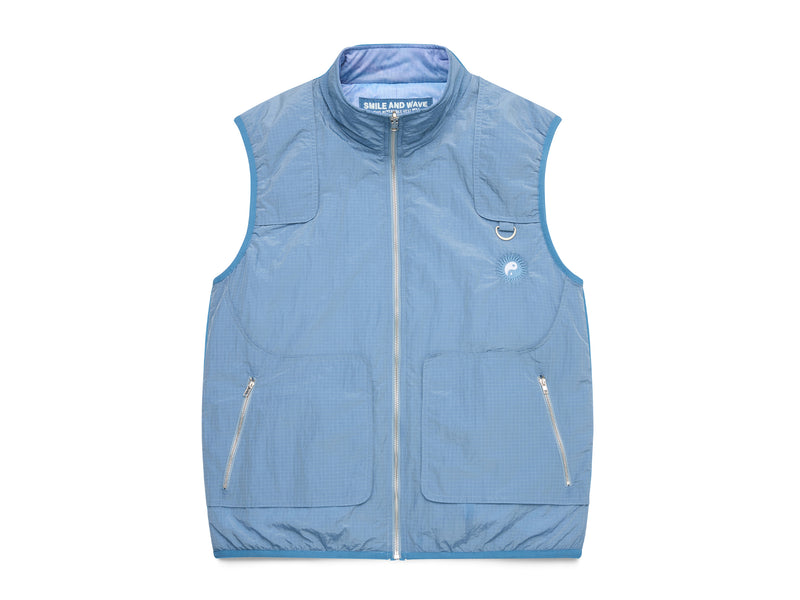 Kol-Suu Lake Reversible Vest - Blue