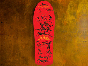 Lance Mountain Bones Brigade Deck - Red