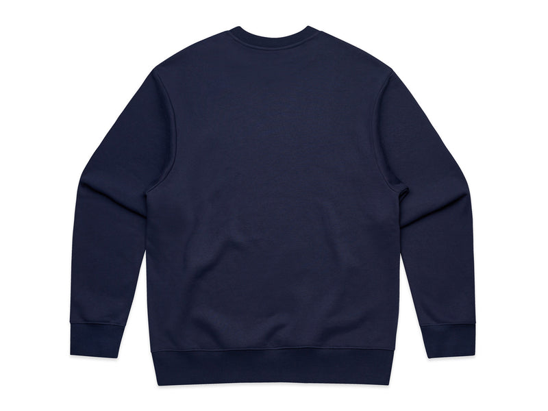Letterman Heavyweight Crew Fleece - Navy