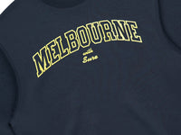 Letterman Heavyweight Crew Fleece - Navy