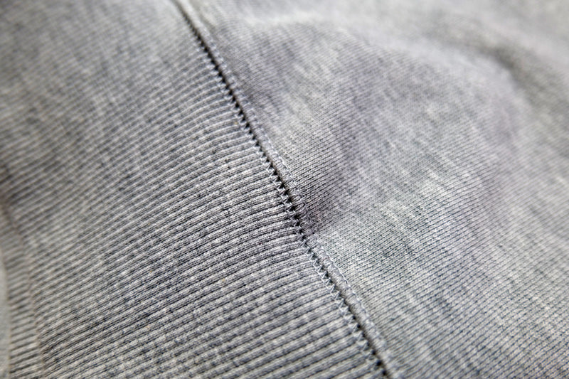 Authentics Embroidered Super Heavyweight Crew - Athletic Heather / Blue