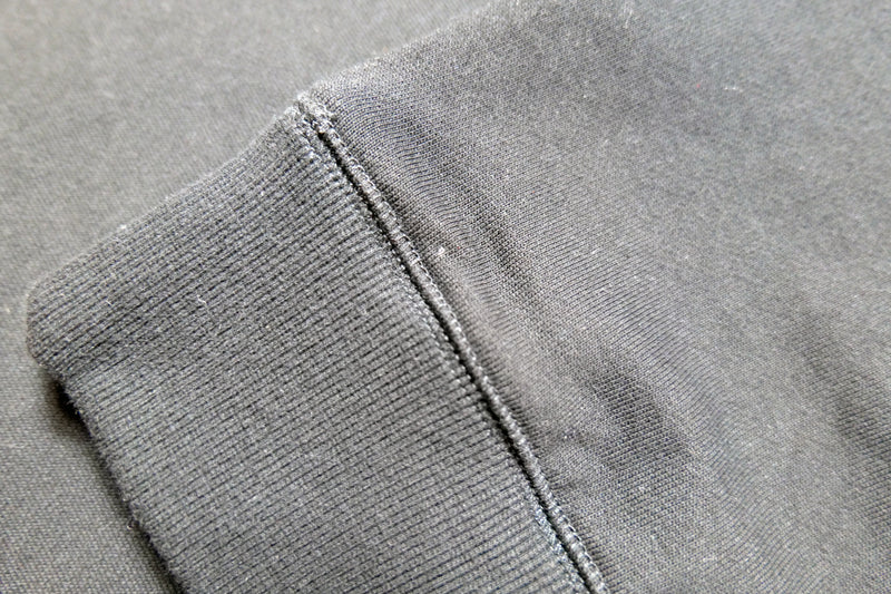 Authentics Embroidered Super Heavyweight Crew - Black / Grey