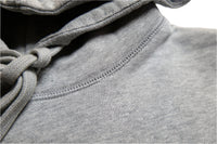 Authentics Embroidered Super Heavyweight Hood - Athletic Heather / Blue