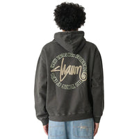 This Thing Dot Hooded Fleece - Washed Brown